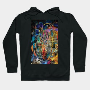 Kaleidoscopic Collage Hoodie